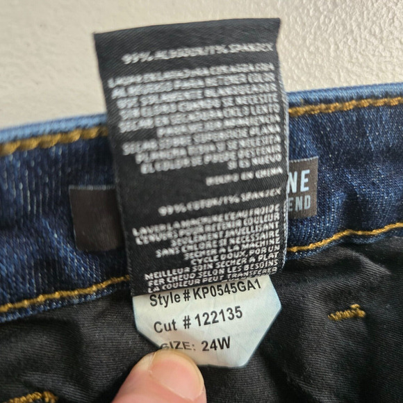 Kut From the Kloth Jeans Women's 24W Blue Catherine Slouchy Boyfriend Distressed - Picture 12 of 15